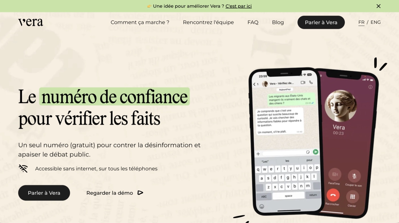 VERA, Fact-checking pour les 18-25 ans