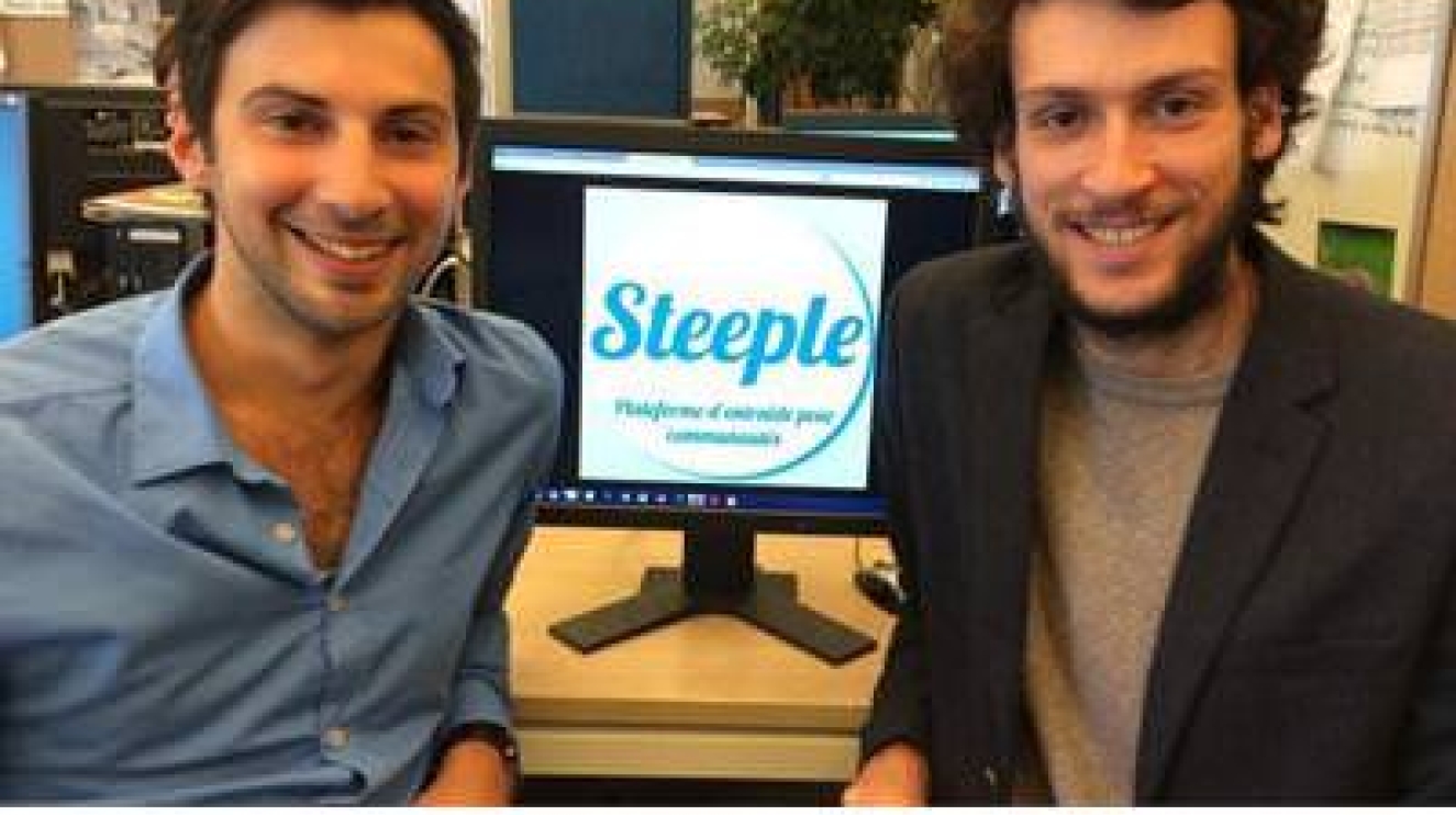 Portrait pro - Jean Baptiste et Nicolas au campus Digital Campus de Rennes