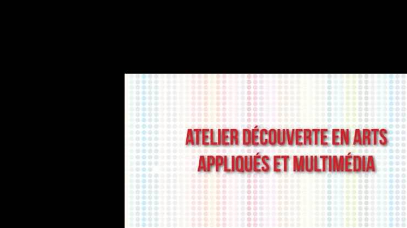Atelier Découverte arts appliqués &amp; multimédia — digital au campus Digital Campus de Bordeaux