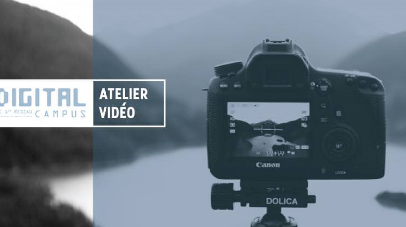 Inscrivez-vous à l’atelier découverte vidéo — école, web au campus Digital Campus de Toulouse