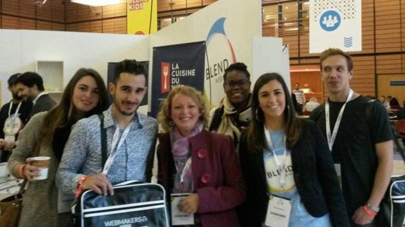 Les M2 sont bénévoles au Blend Web Mix au campus Digital Campus de Lyon