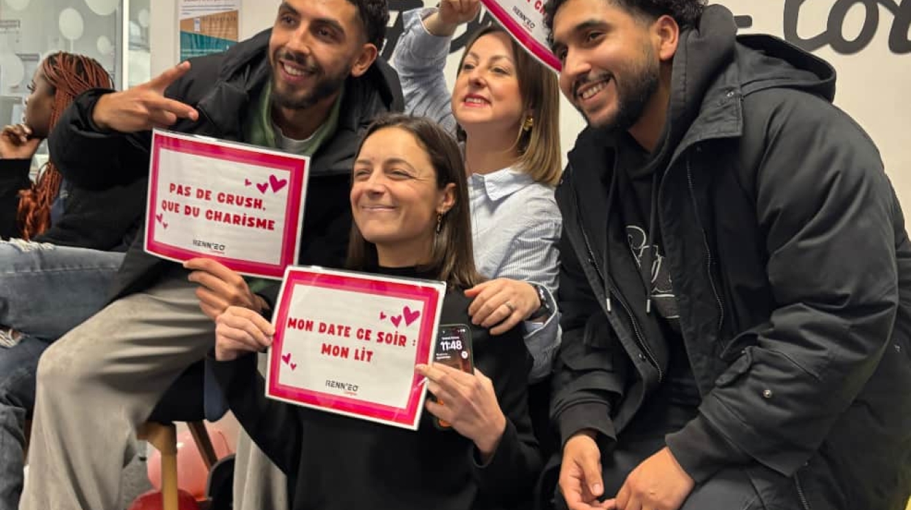 Saint-Valentin à Digital Campus à Rennes : créativité et bonne humeur au rendez-vous