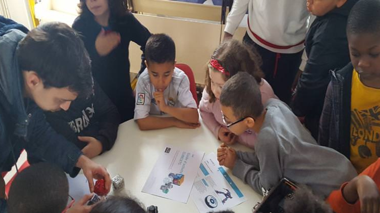 Opération Code à l’école — développement au campus Digital Campus de Lyon