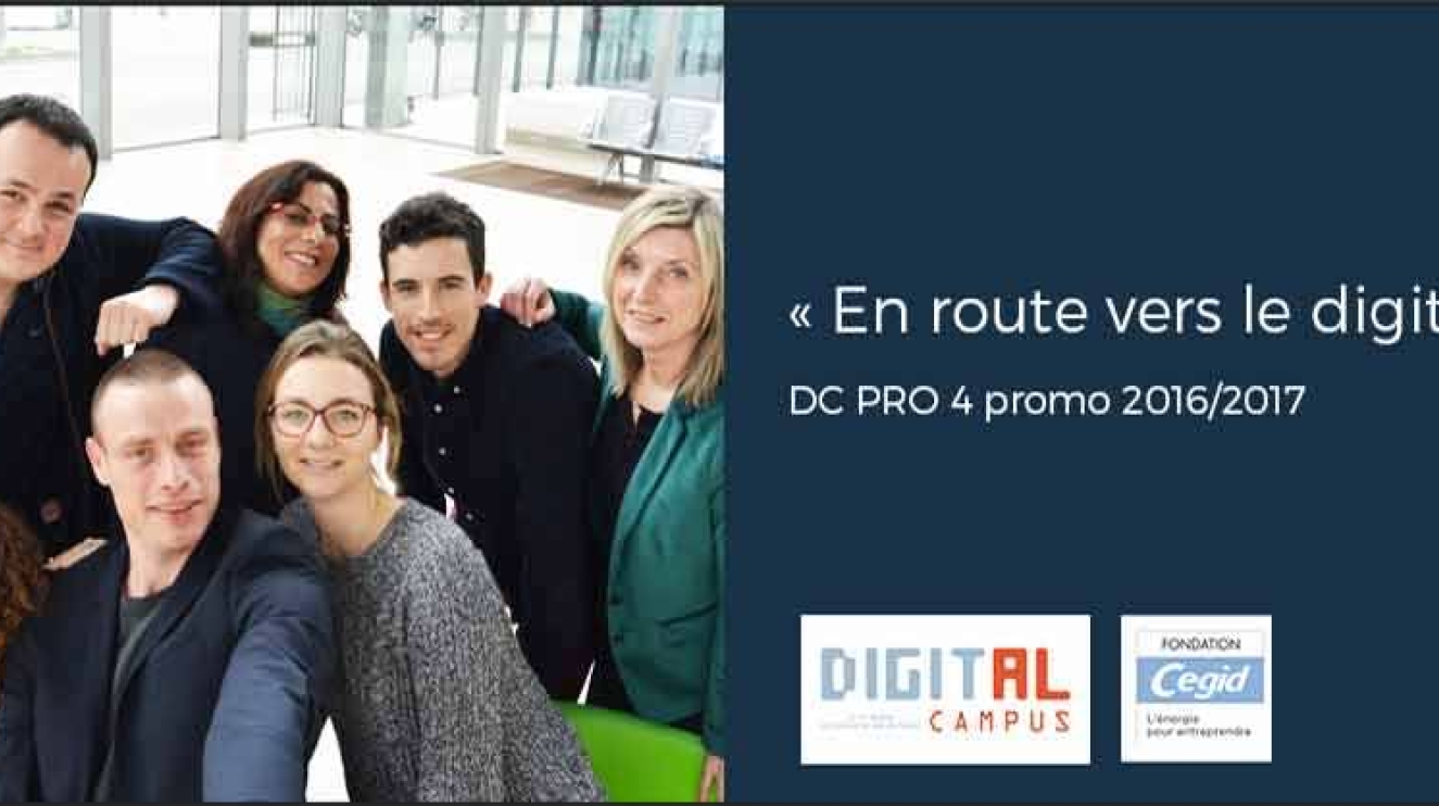 DCPRO4 organise Emploi et Digital au campus Digital Campus de Lyon
