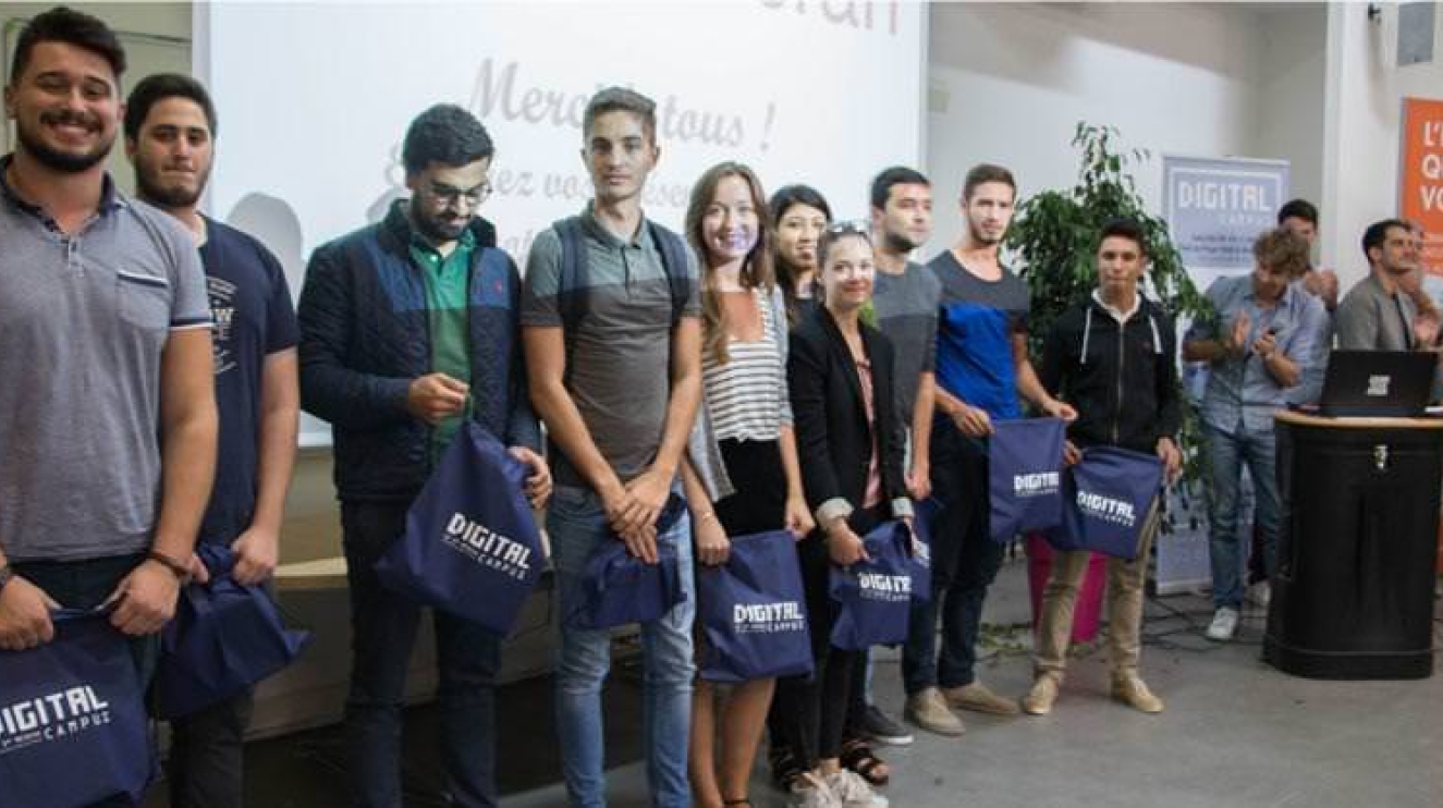 Hackathon : l’innovation au sein du campus — école au campus Digital Campus de Toulouse