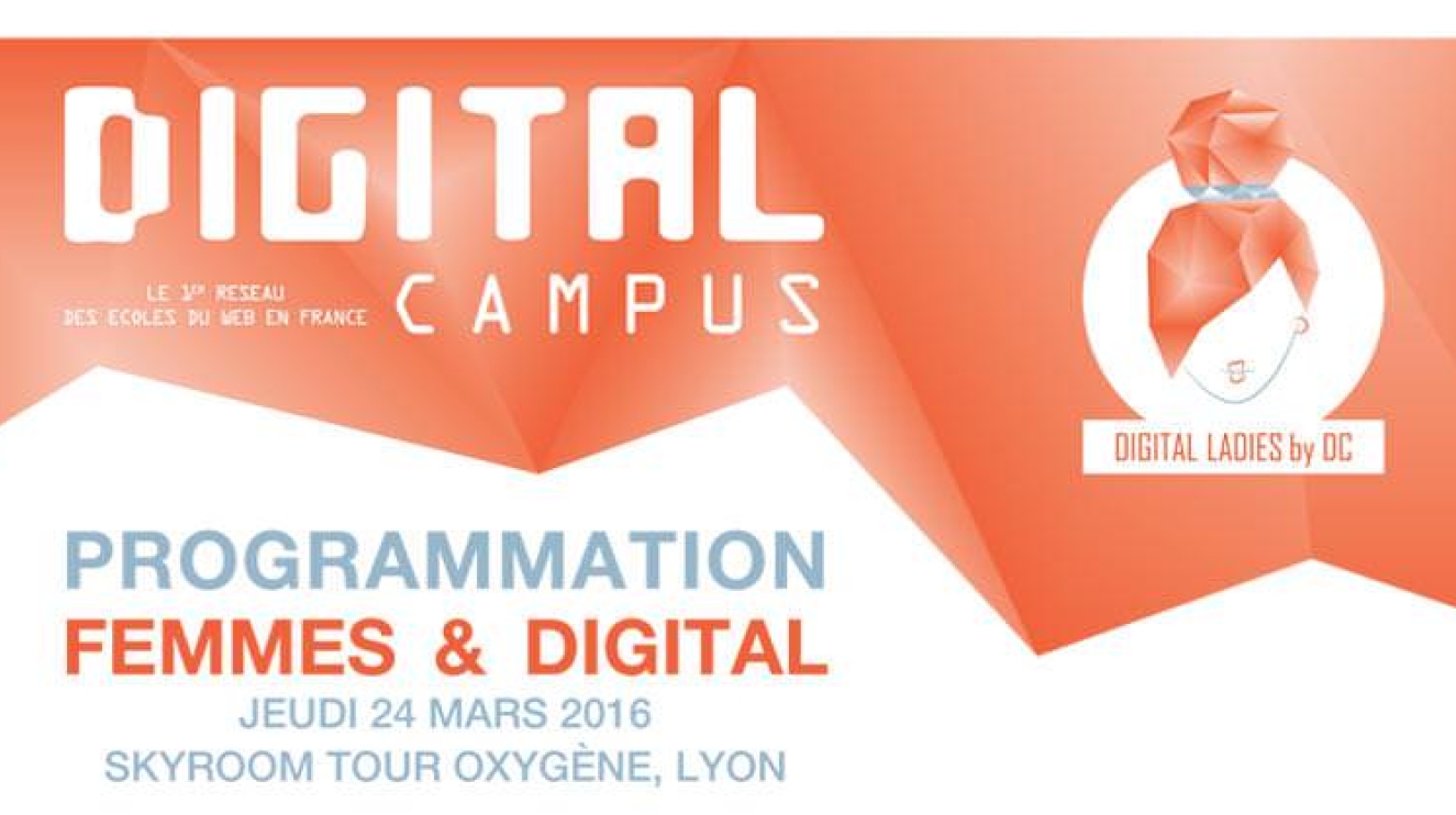 Femmes et Digital - Digital Campus Lyon