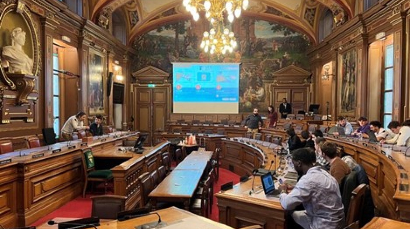 Un Hackathon avec la ville de Lyon