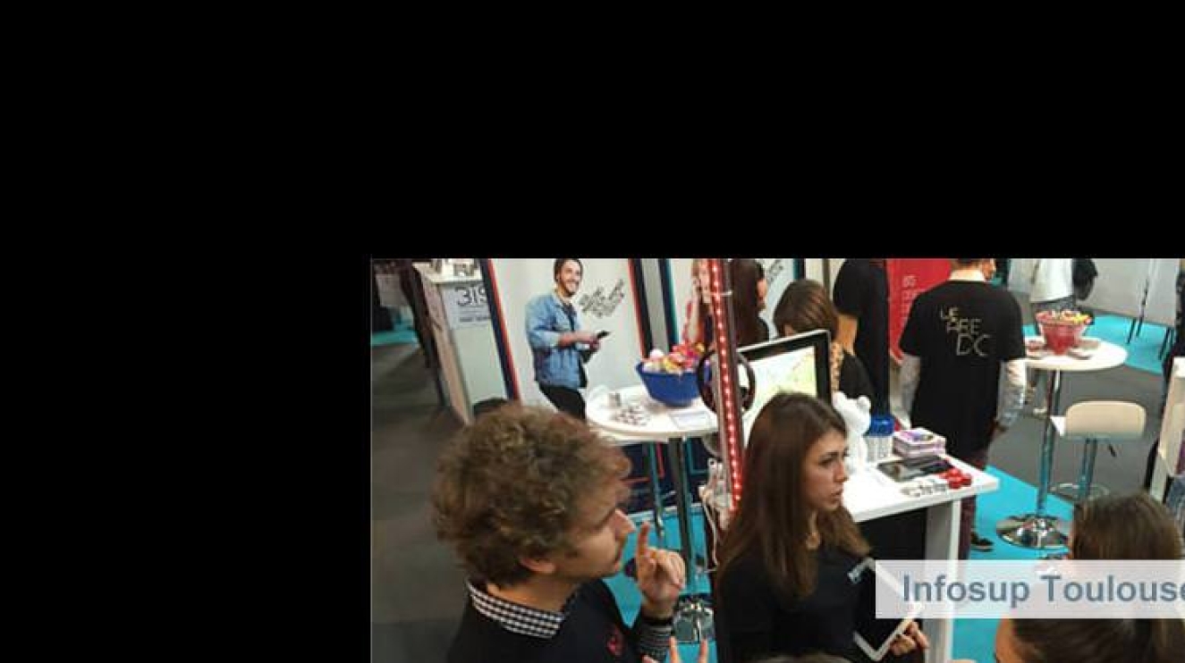 Le Salon Infosup de Toulouse — école, web