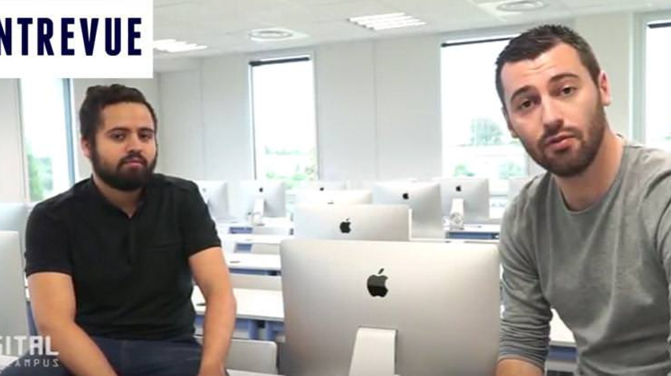 L’entrevue - Fabien Savall en mastère au campus Digital Campus de Montpellier