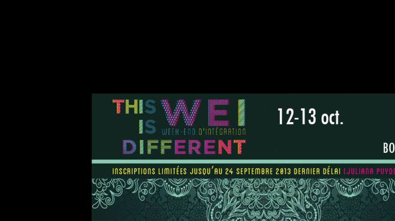 C’était le WE d’intégration Bordeaux
