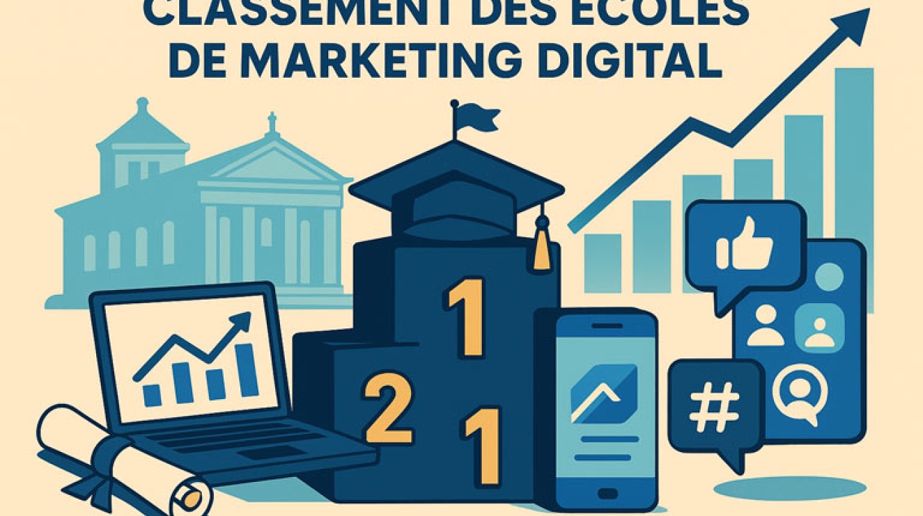Le classement des meilleures écoles de marketing digital en 2025