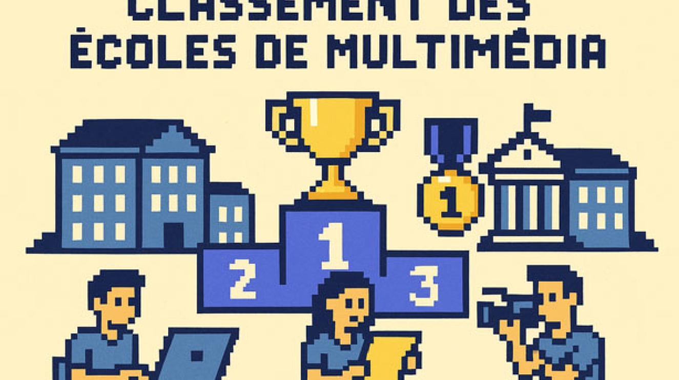 Métiers du Web et du digital : le classement des écoles du multimédia en 2025