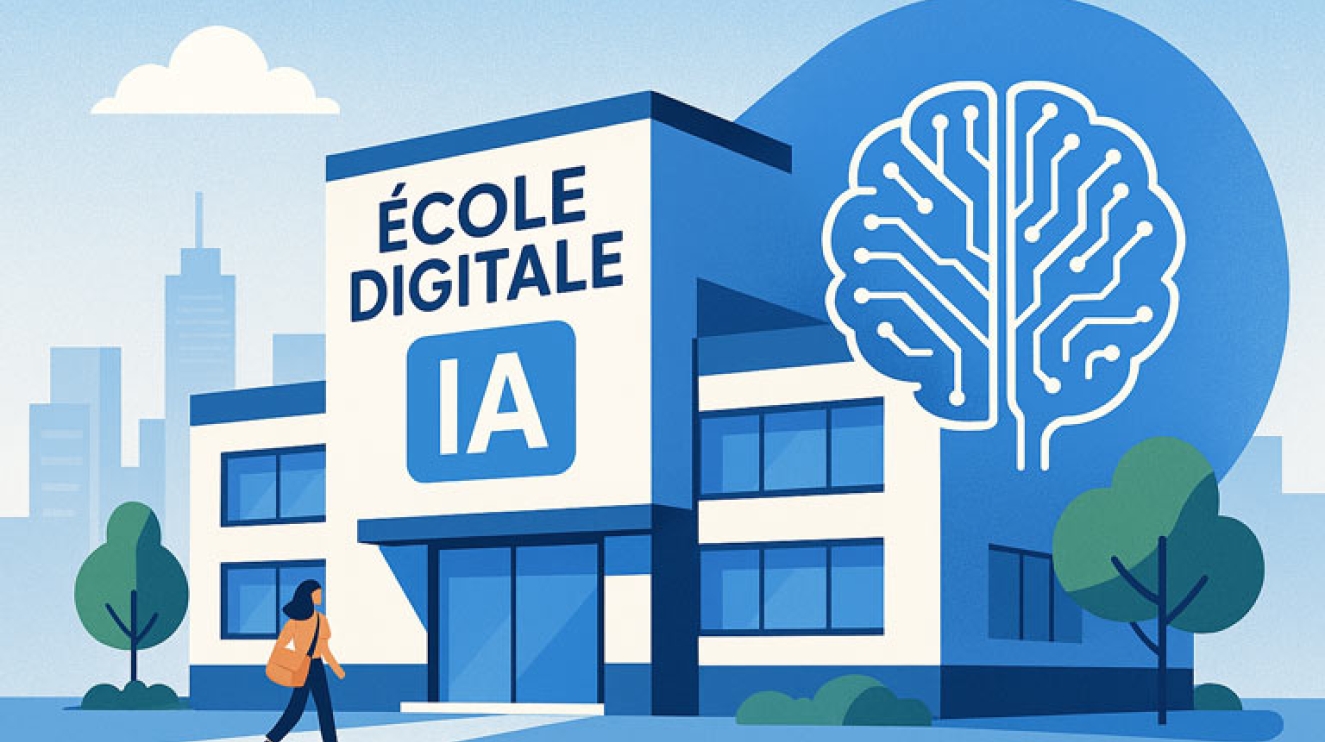 École digitale IA : votre avenir dans l’intelligence artificielle