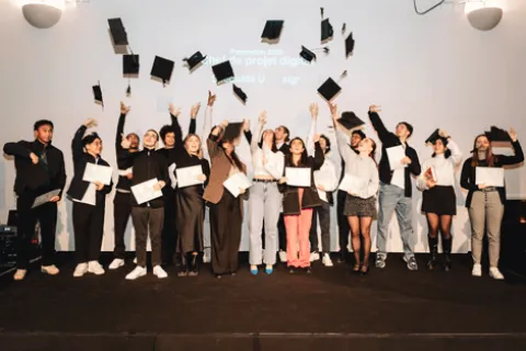 L’école web à Paris — campus, remise des diplômes