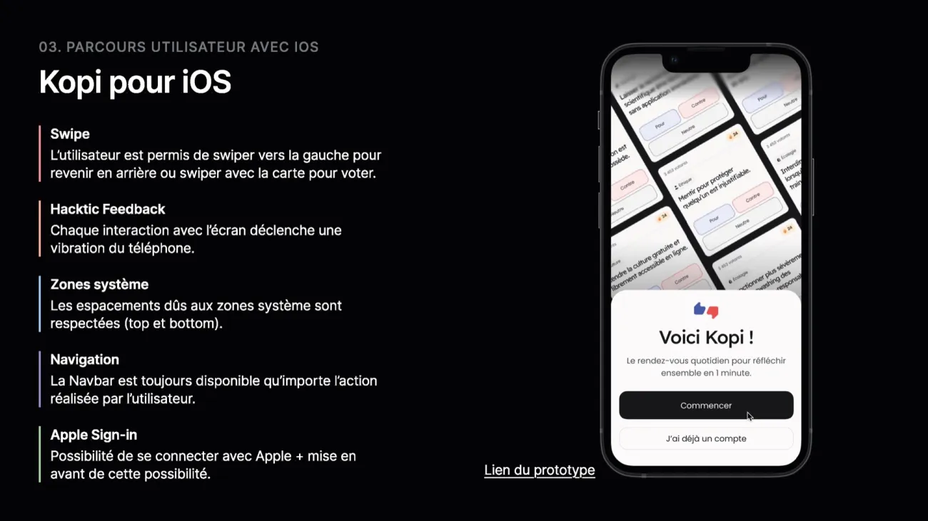 Kopi, Six IA de génération d'interfaces à l'épreuve