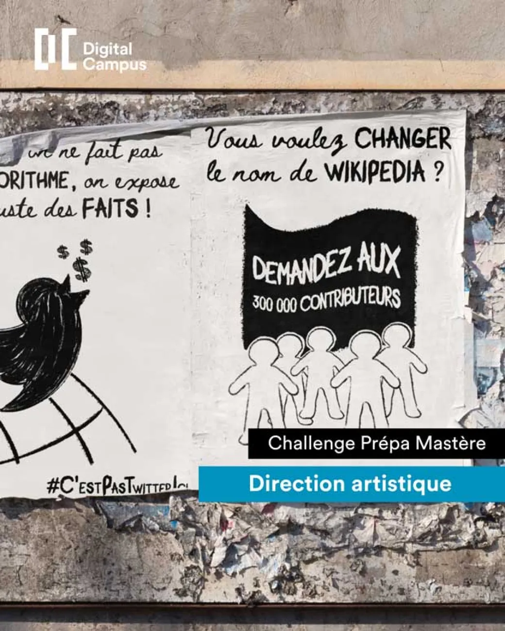 Prépa Mastère Digital au campus Digital Campus de Paris