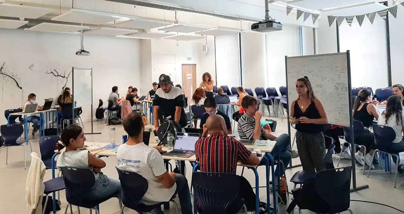 Hackathon touristique pour la rentrée de nos DC4 ! au campus Digital Campus de Bordeaux