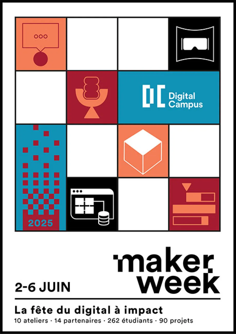 Maker Week 2025 : la quatrième édition du 2 au 6 juin au campus Digital Campus de Paris