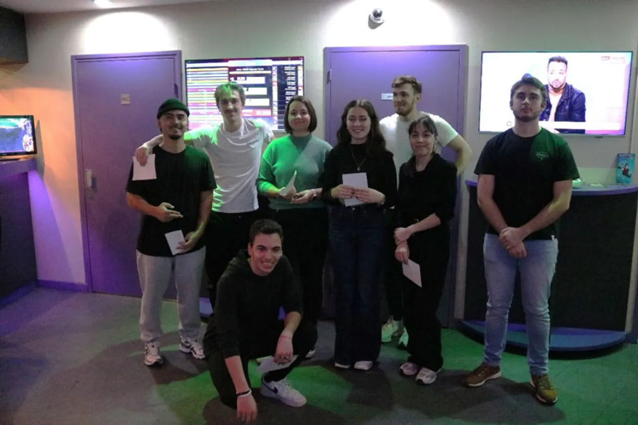 Laser Game avec les délégués à Lyon