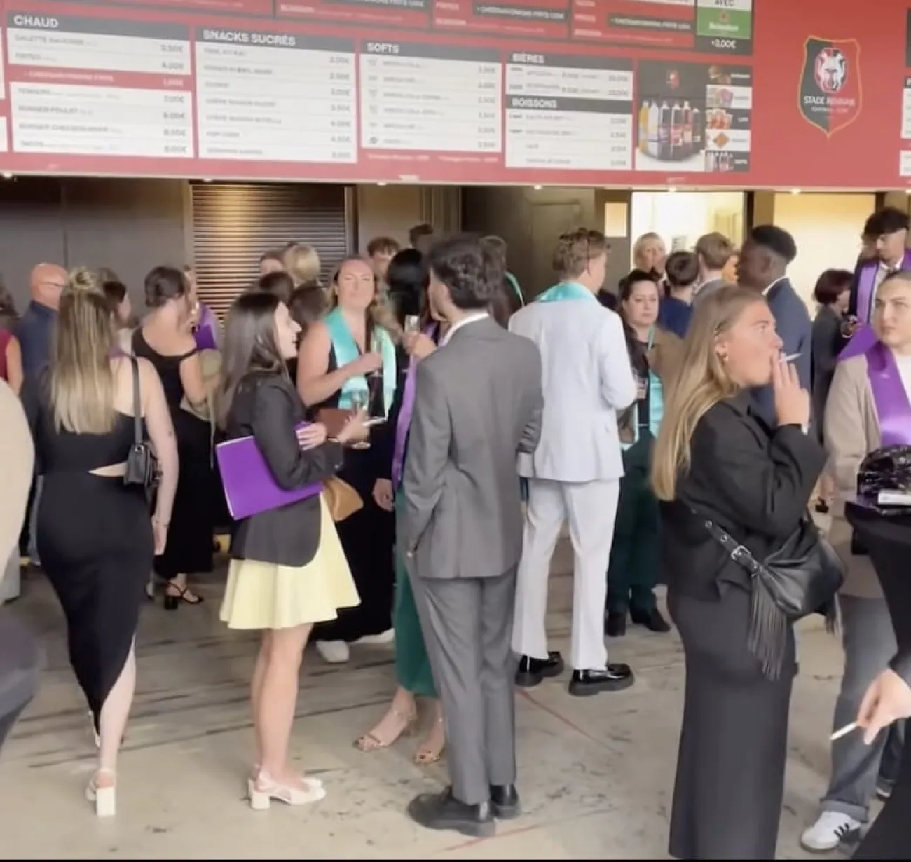 Diplômés 2024 : un moment d’émotion et de création au Roazhon Park au campus Digital Campus de Rennes