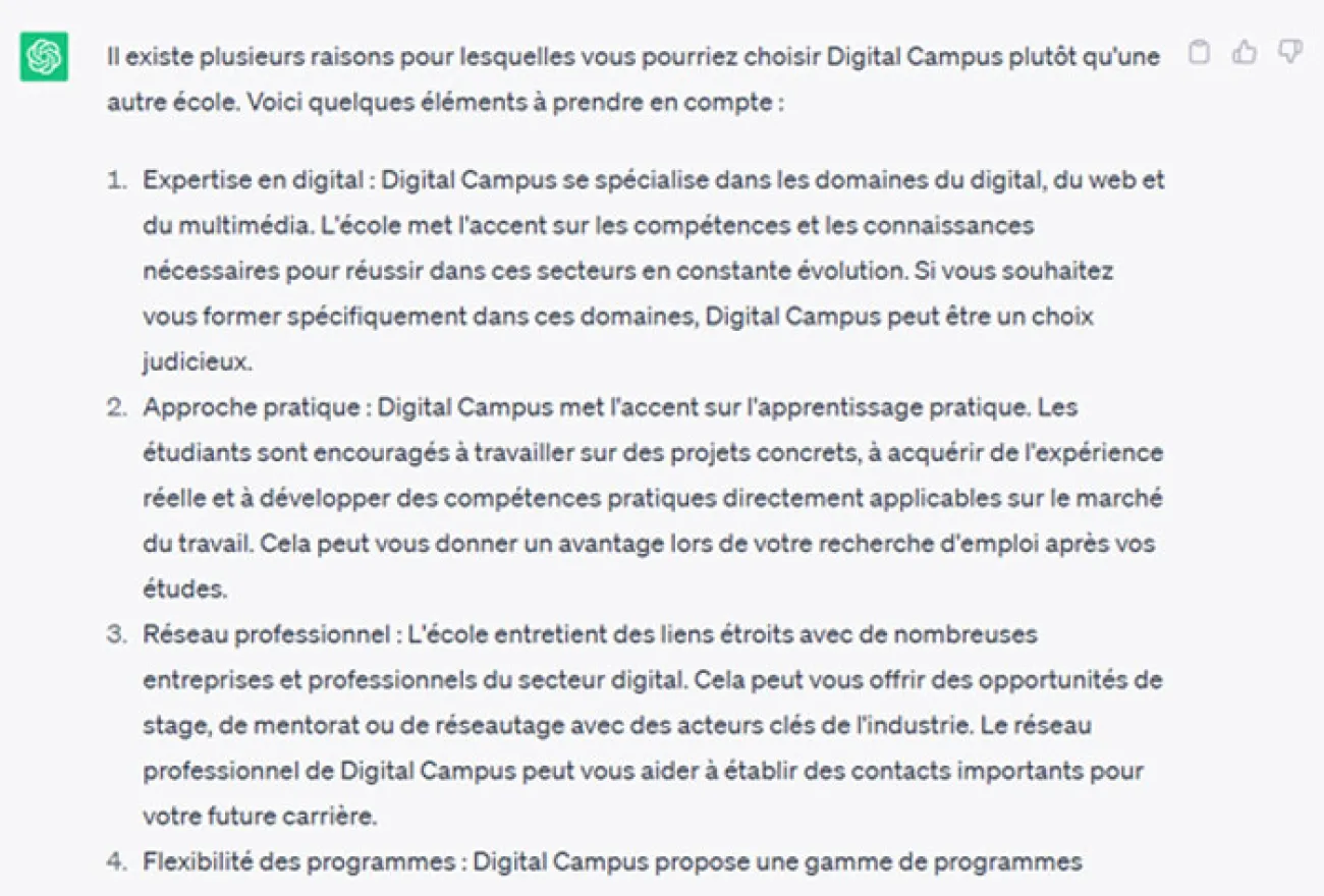 ChatGPT vs Parcoursup : ça vous dit qu’on creuse ? — digital, campus dans les campus Digital Campus