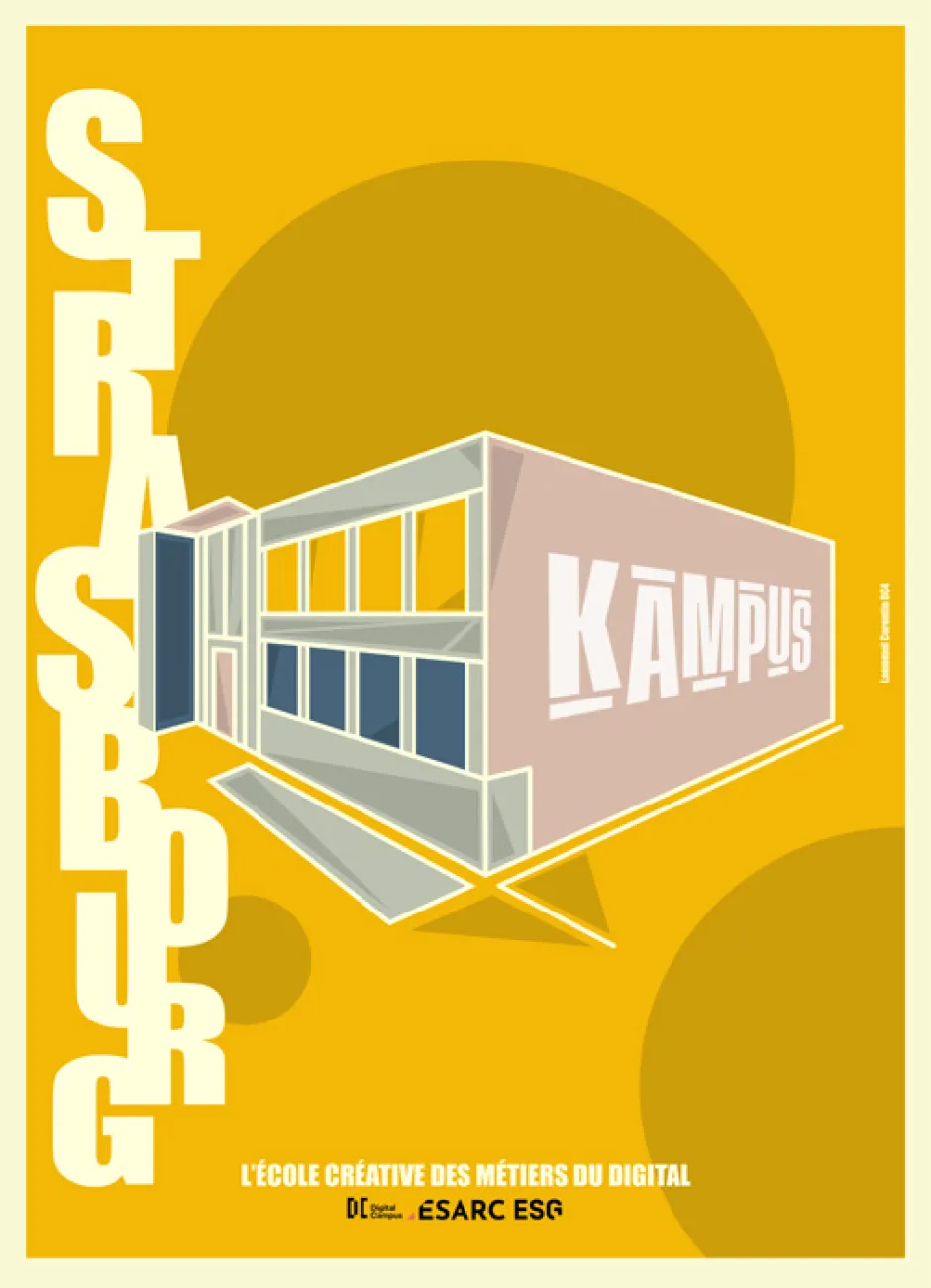 Les étudiants strasbourgeois exposent leurs affiches