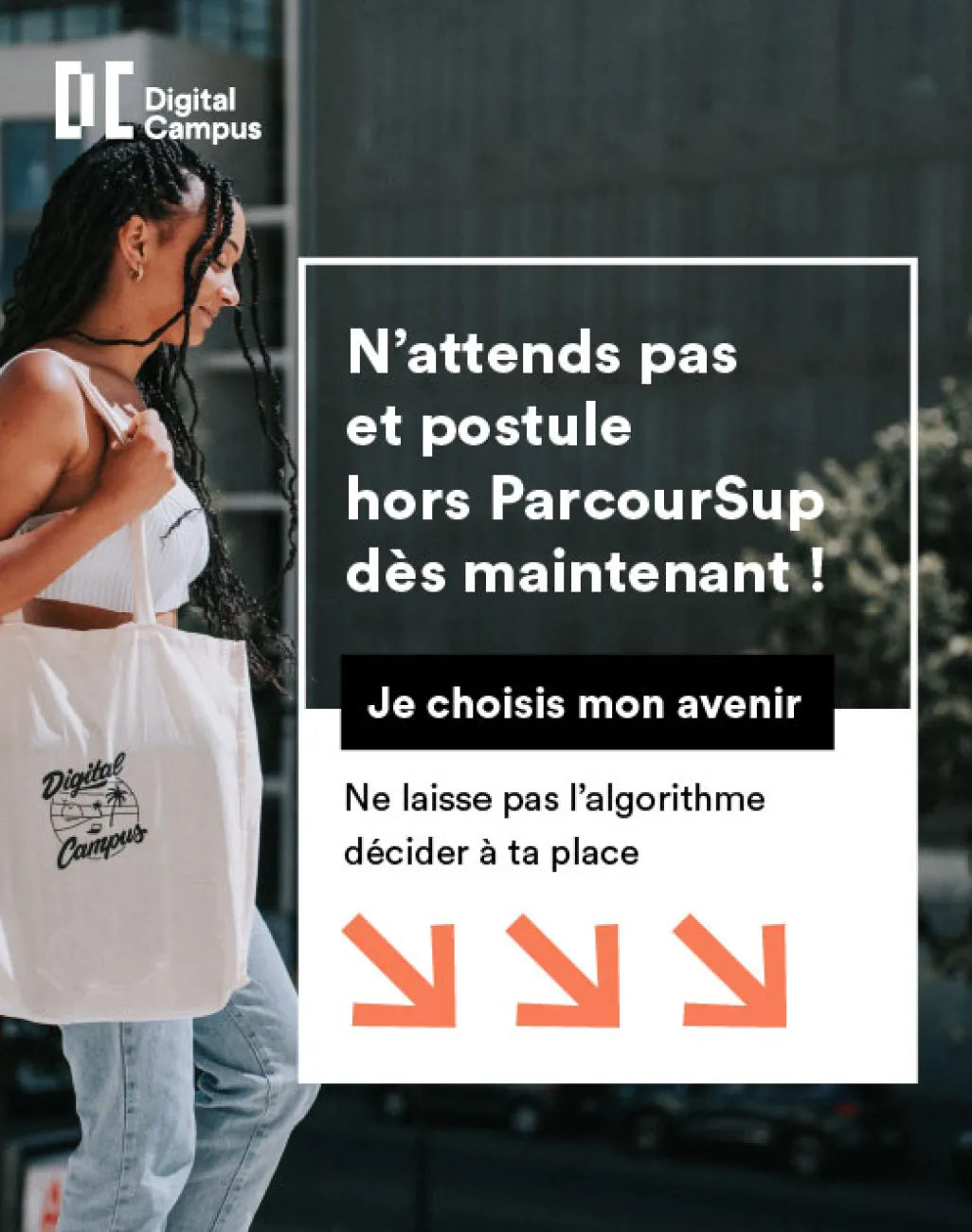 Digital Campus : une école hors Parcoursup ! dans les campus Digital Campus