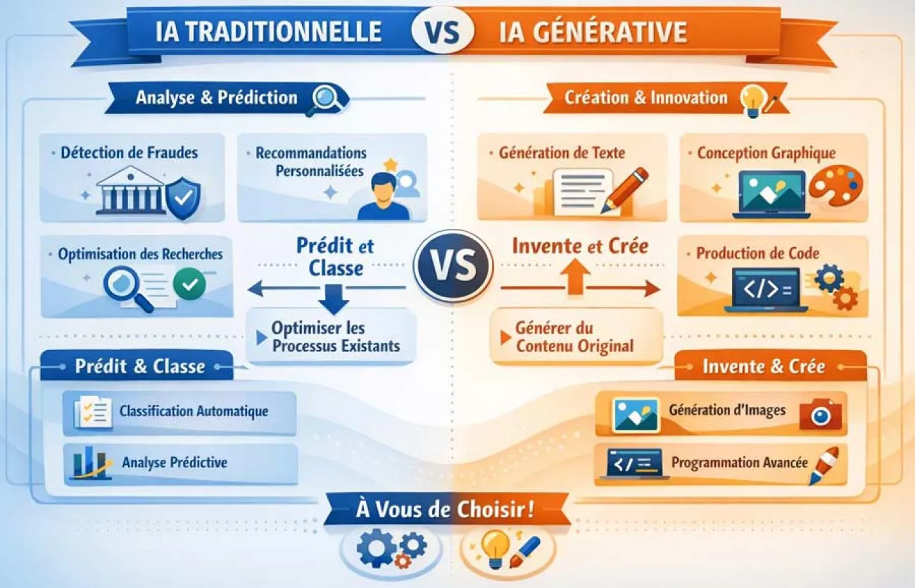 IA générative : définition, concepts et applications 2026 — design