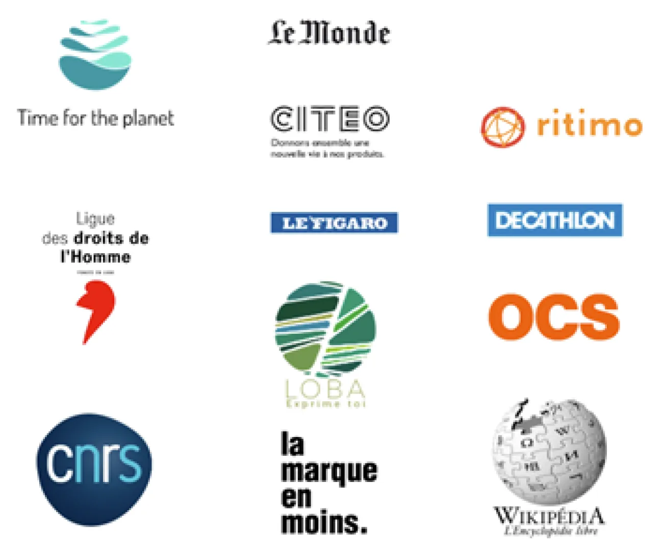 Nos entreprises partenaires
