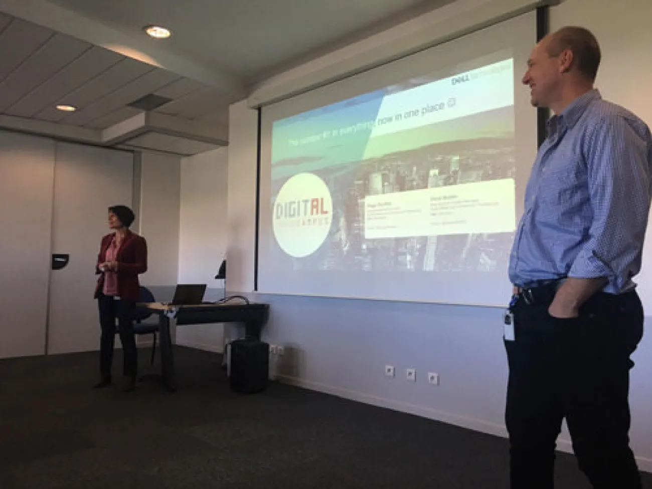 Rencontre entre les Mastères 1 & Dell au campus Digital Campus de Montpellier