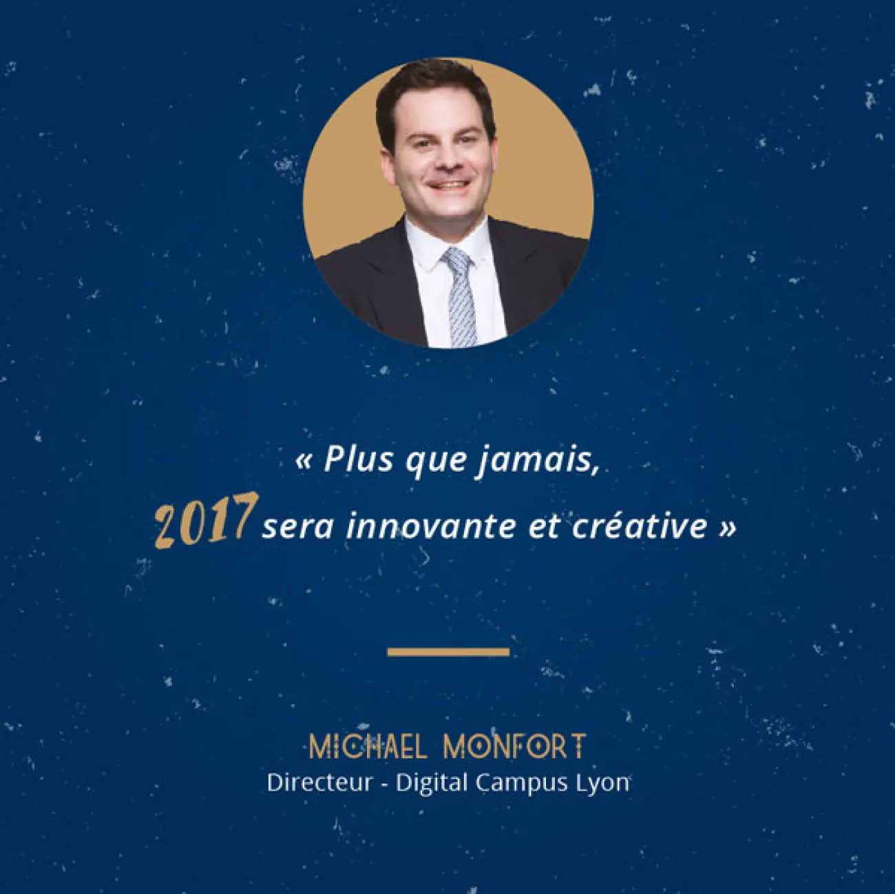 Vœux du directeur | Digital Campus Lyon — école, web
