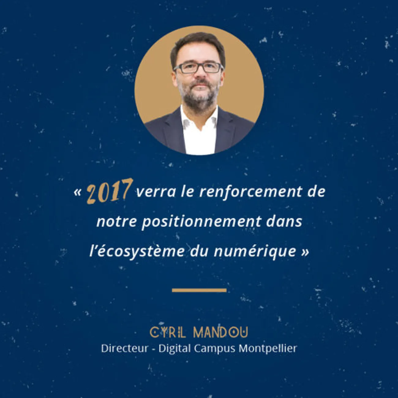 Vœux du directeur | Montpellier — école, web