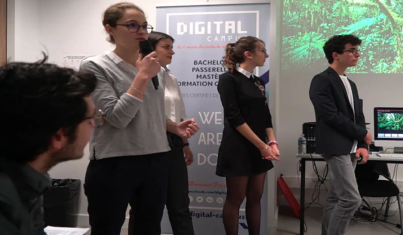 Les Grands Projets 17/18 à Digital Campus Bordeaux