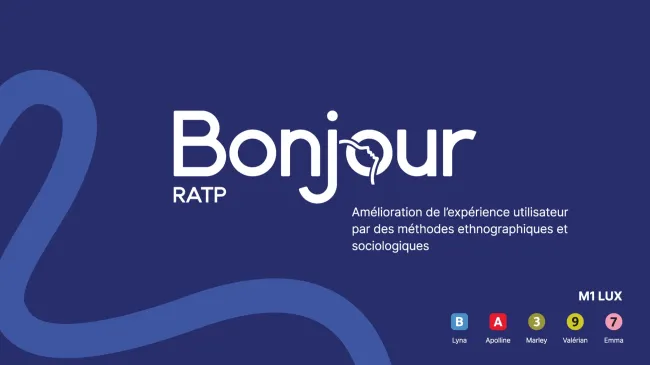 Bonjour RATP, Mode bagage