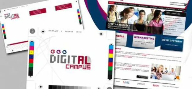 Concours : quelle charte graphique ? au campus Digital Campus de Bordeaux