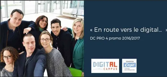DCPRO4 organise Emploi et Digital au campus Digital Campus de Lyon
