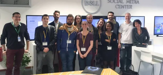 Visite pour les mastère de DELL Montpellier — école, web