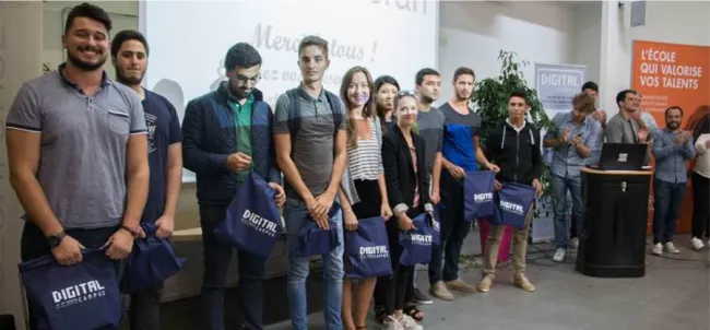Hackathon : l’innovation au sein du campus — école au campus Digital Campus de Toulouse
