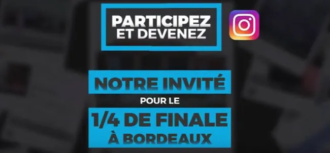 Instappen sur la FanZone de Bordeaux — école, web