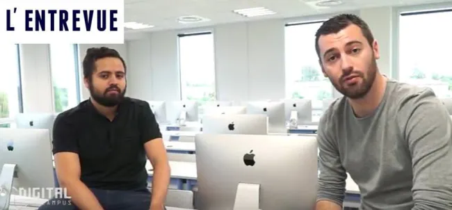 L’entrevue - Fabien Savall en mastère au campus Digital Campus de Montpellier