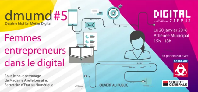 Dessine-moi un métier digital - 5e édition au campus Digital Campus de Bordeaux