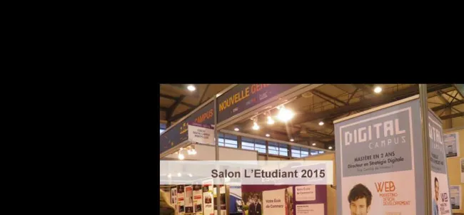Salon L’Etudiant 2015 - DC Montpellier — école, web
