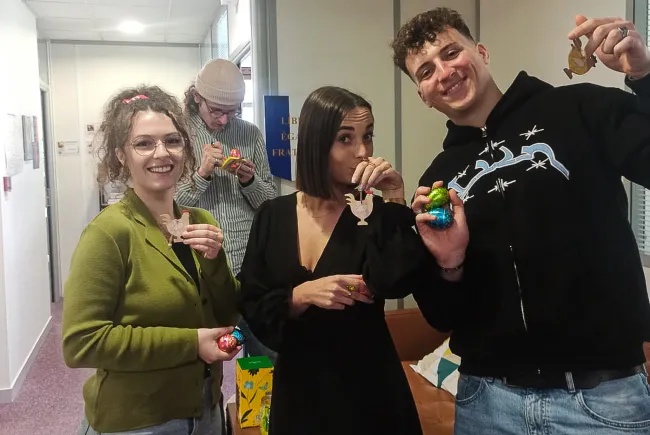 Des tonnes de chocolat et des rires à Digital Campus à Rennes