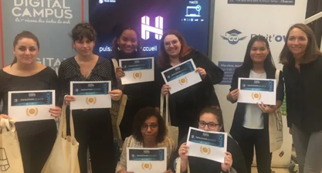 Hackathon DC Kids au campus Digital Campus de Lyon